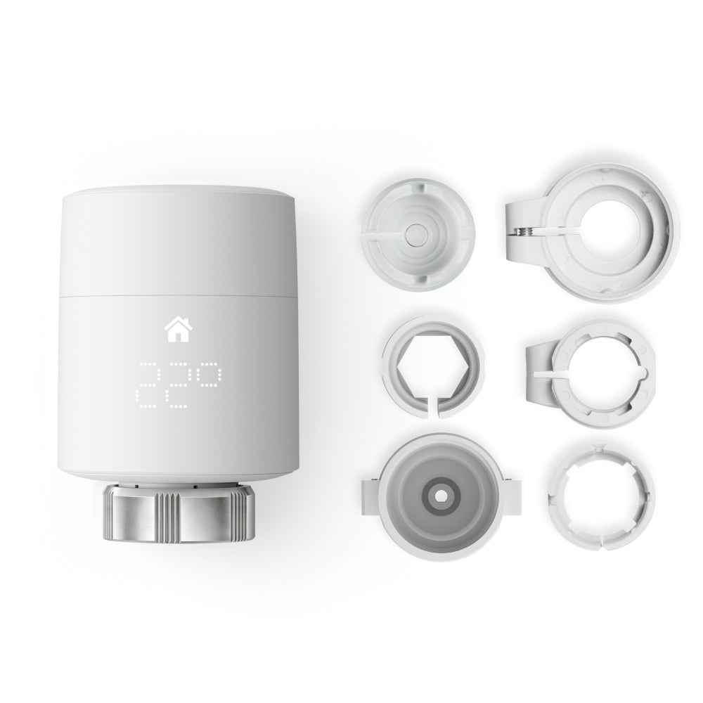 Kit de Démarrage : 2 x Tête Thermostatique Connectée et Intelligente + Sonde de température sans fil