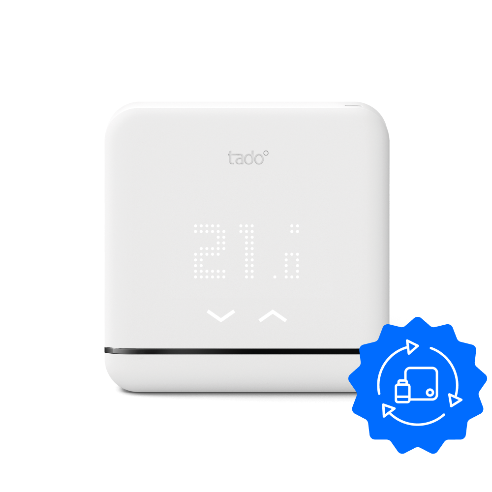 Contrôle intelligent de climatisation Tado V3 + Efficient smart blanc