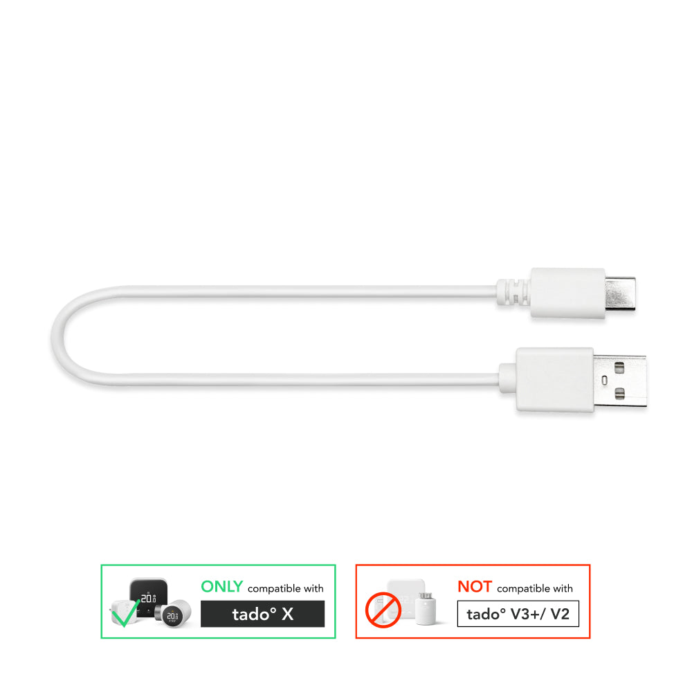 USB-C Cable for Smart Radiator Thermostat X – tado° Shop