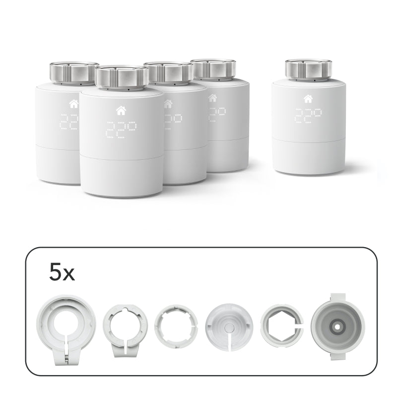 Tillägg: 4+1 Smart Radiator Thermostats