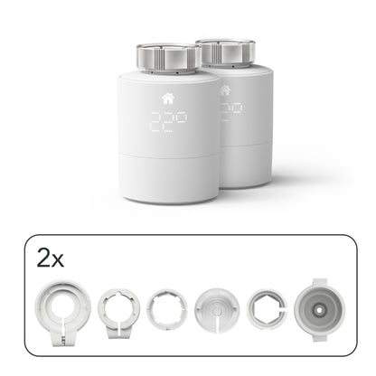 Zusatzprodukt: Smartes Heizkörper-Thermostat - Duo + Funk-Temperatursensor