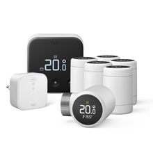 Thermostat Intelligent X - Kit de Démarrage Multiroom + Tête Thermostatique Intelligente X - Pack Quattro
