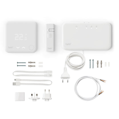 Kit di Base: Termostato Intelligente Wireless Edition + Testa Termostatica Intelligente Quattro Pack