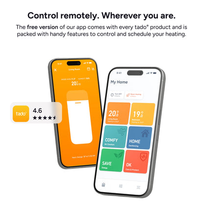 Smartes Heizkörper-Thermostat X - Quattro Pack