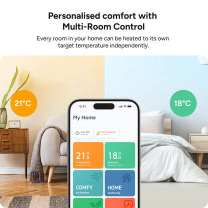 Smartes Heizkörper-Thermostat X - Quattro Pack
