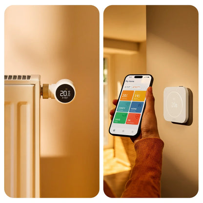 Wired Smart Thermostat X (2nd gen) - Starter Kit with 3 Smart Radiator Thermostats