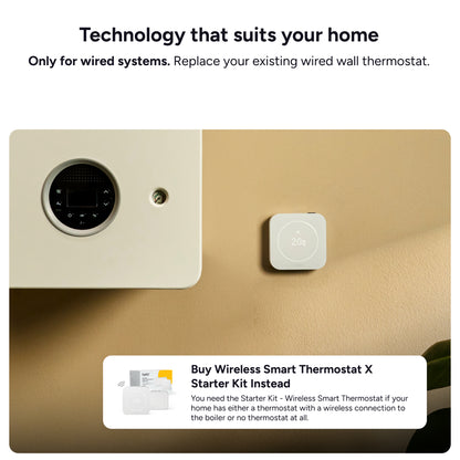Verkabeltes Smartes Thermostat X (2. Gen.)