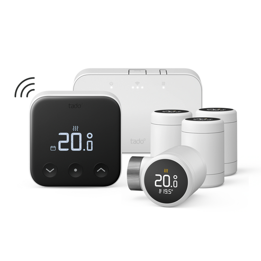 Kabelloses Smartes Thermostat X - Starter Kit +  Smart Radiator Thermostat Quattro Pack X