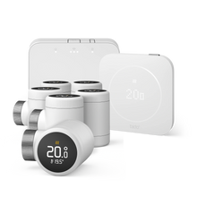 Termostato Intelligente Wireless X (2ª gen.) - Kit di Base con 6 Teste Termostatiche Intelligenti