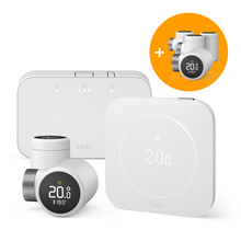 Termostato Intelligente Wireless X (2ª gen.) - Kit di Base con 6 Teste Termostatiche Intelligenti