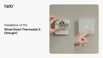 Verkabeltes Smartes Thermostat X (2. Gen.) - Starter Kit