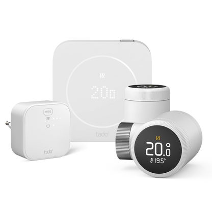 Wired Smart Thermostat X (2nd gen) - Starter Kit with 2 Smart Radiator Thermostats