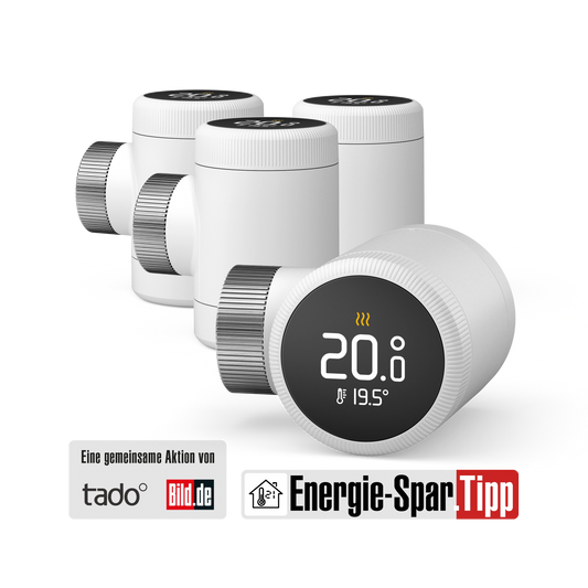 Energie-Spar-Tipp: Smart Radiator Thermostat X Quattro Pack