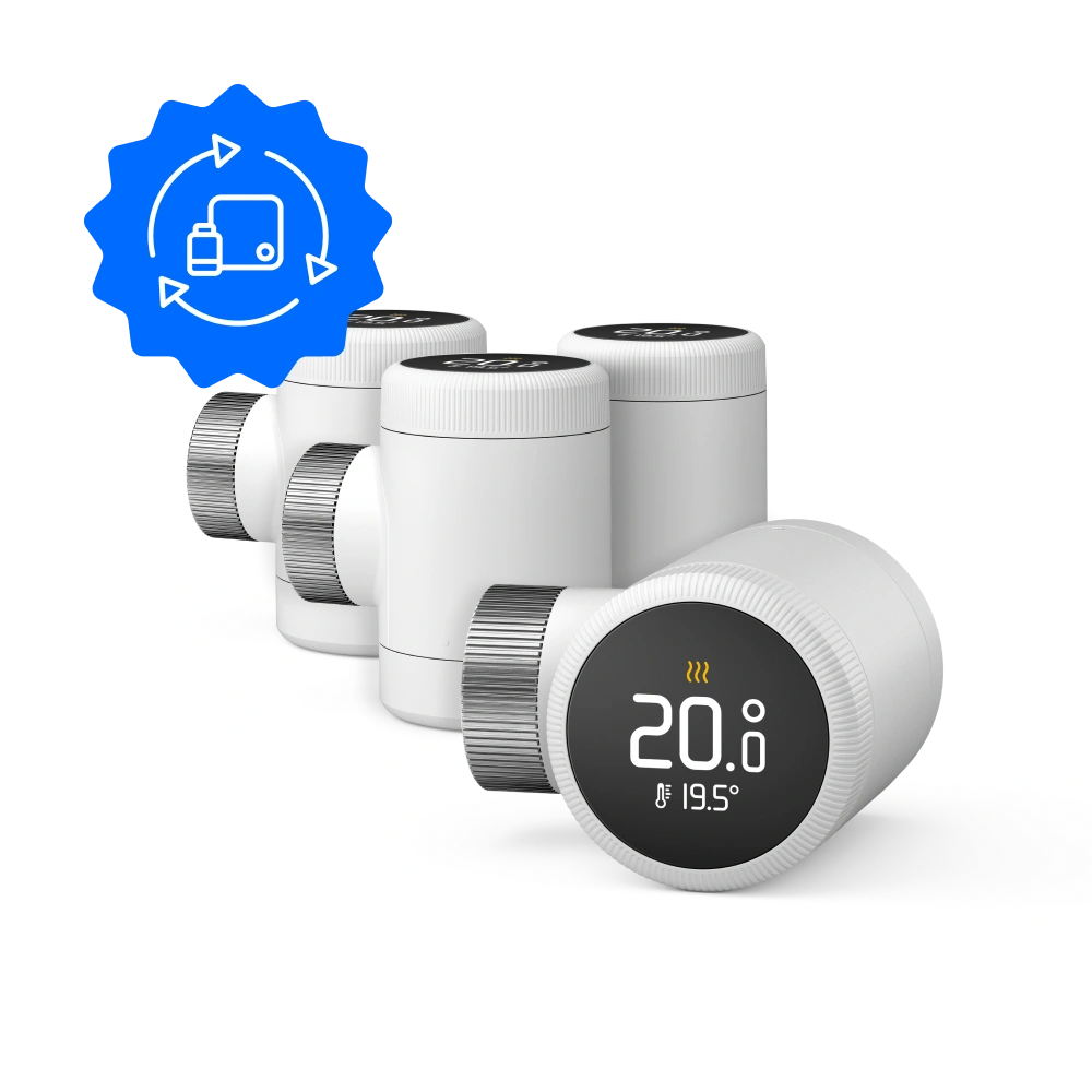 Certifié reconditionné : Tête Thermostatique Intelligente X - Pack Quattro