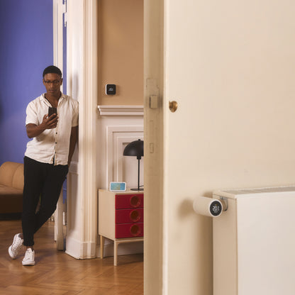 Thermostat Intelligent X - Kit de Démarrage + Tête Thermostatique Intelligente X - Pack Quattro