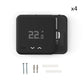 Starter Kit: 5 x Smartes Thermostat (Verkabelt) Black Edition