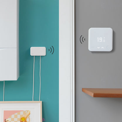 Wireless Smart Thermostat Starter Kit V3+ with Hot Water Control