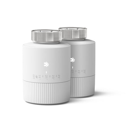 tado° Smartes Heizkörper-Thermostat Basic - Duo Pack, Zusatzprodukt zur Einzelraumsteuerung