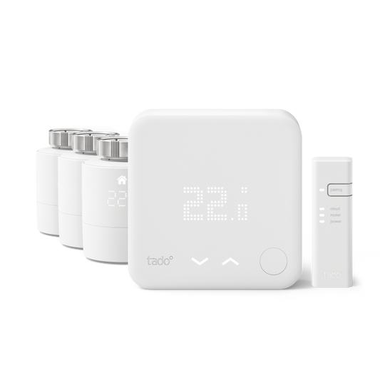 Wired Smart Thermostat (V3+) incl. 3x Smart Radiator Thermostat