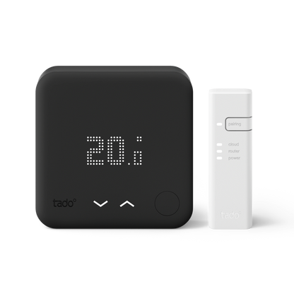Wired Smart Thermostat Starter Kit V3+ Black Edition