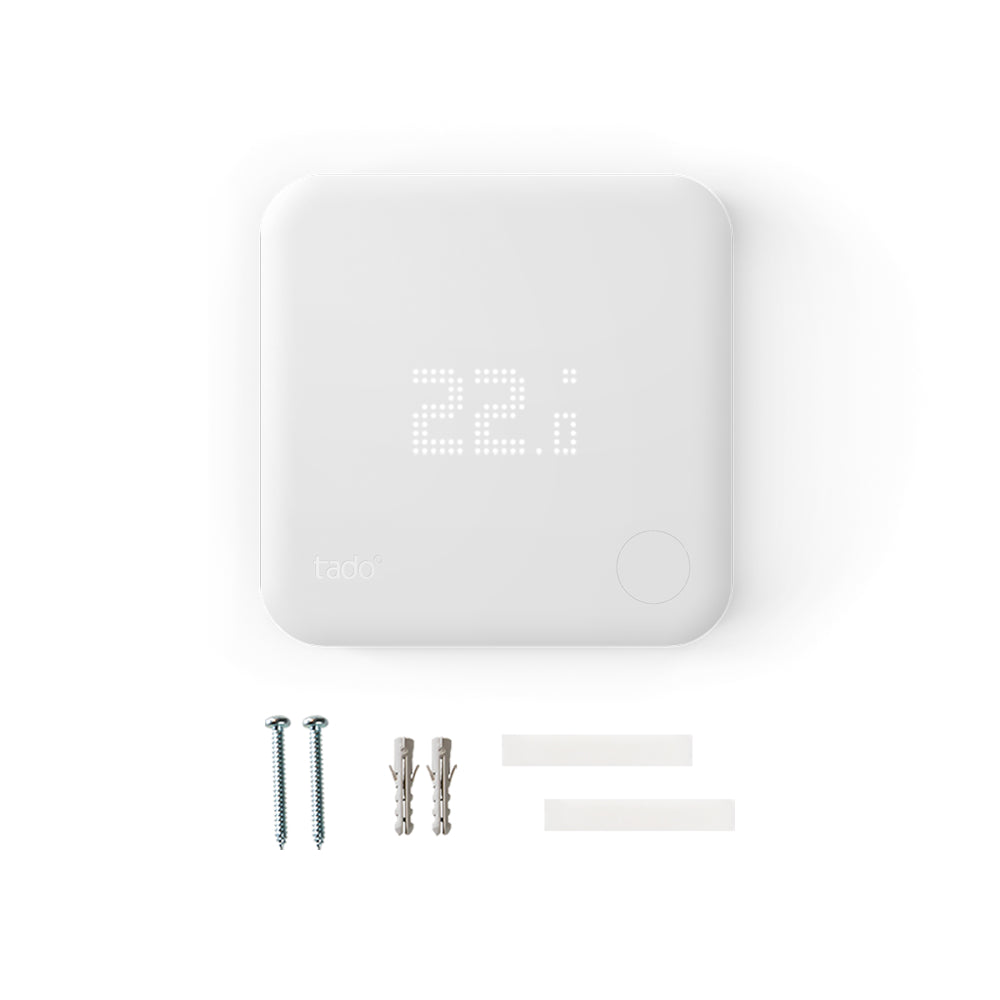 Kit di Base: 2 x Testa Termostatica Intelligente + Sensore di Temperatura Wireless
