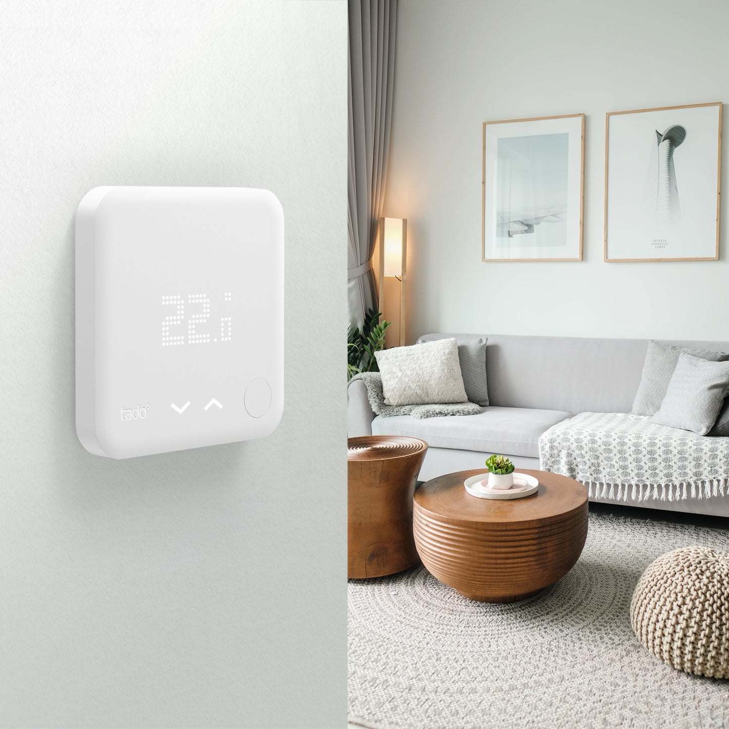 Wired Smart Thermostat Starter Kit V3+ inkl. 12 månaders Auto-Assist