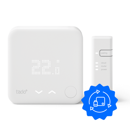Certifié reconditionné : Kit de Démarrage - Thermostat Connecté et Intelligent filaire V3+