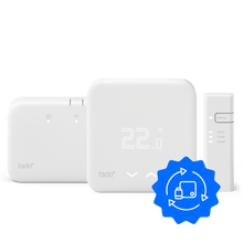 Factory refurbished: Wireless Smart Thermostat Starter Kit V3+ with Hot Water Control