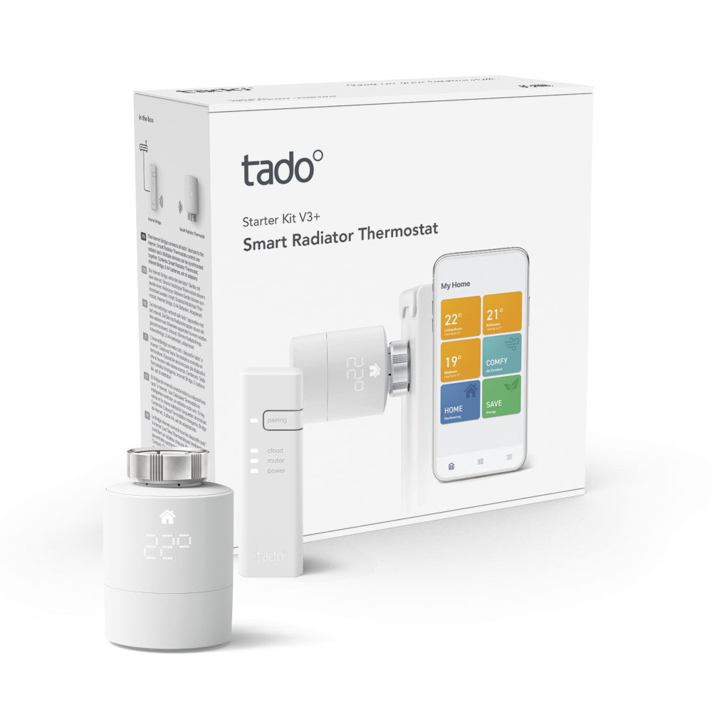 Kit de Inicio – Cabezal Termostático Inteligente V3+ – tado° Shop