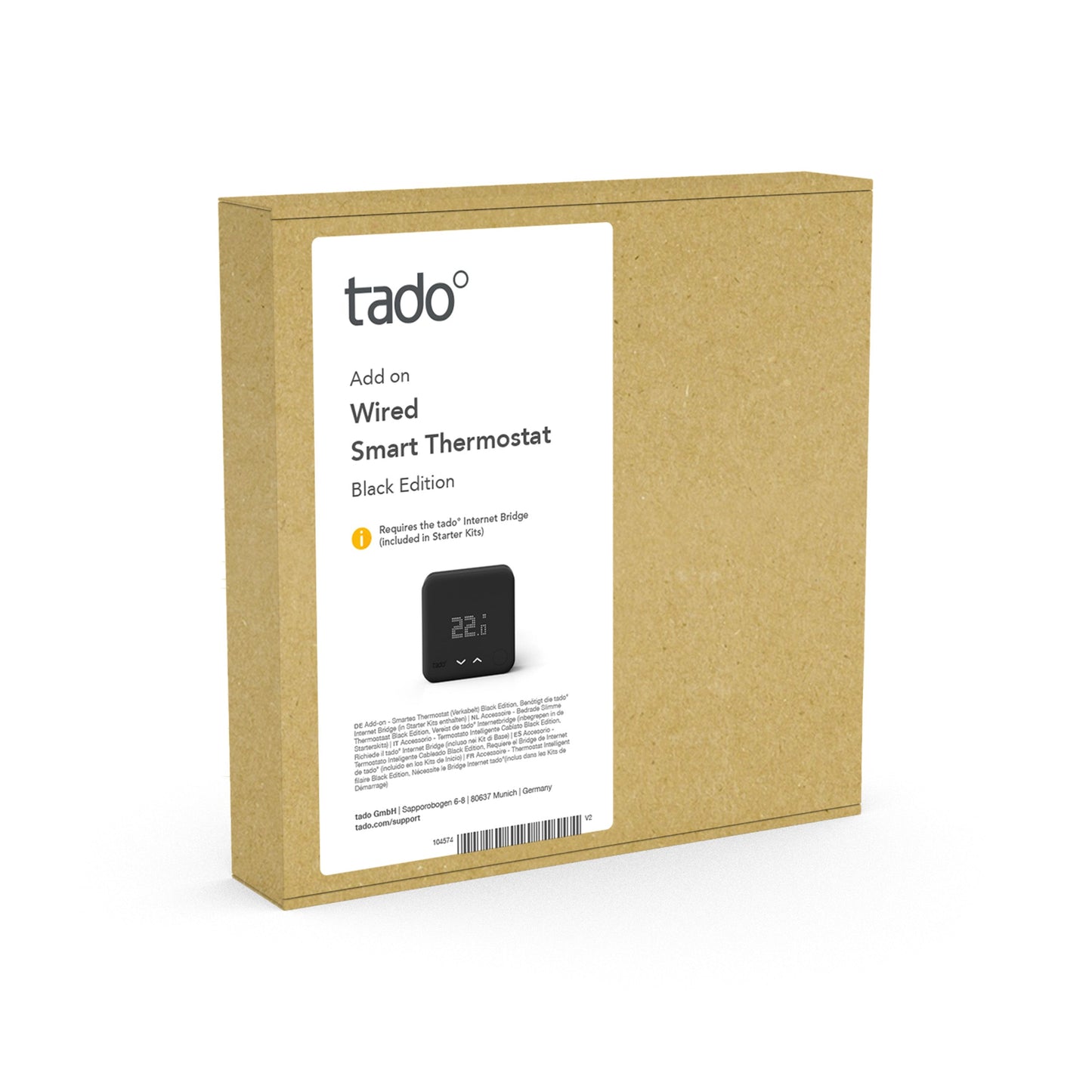Tillägg - Smart Termostat Black Edition