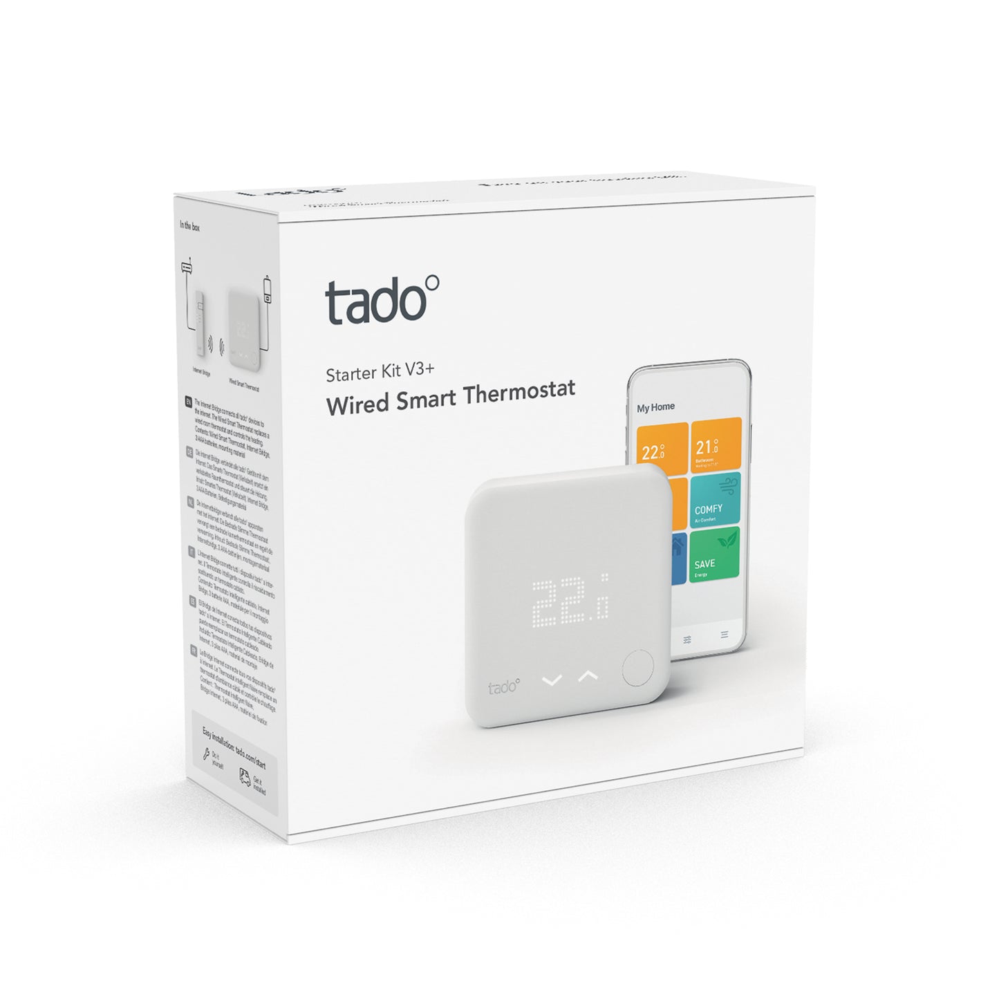 Wired Smart Thermostat Starter Kit V3+